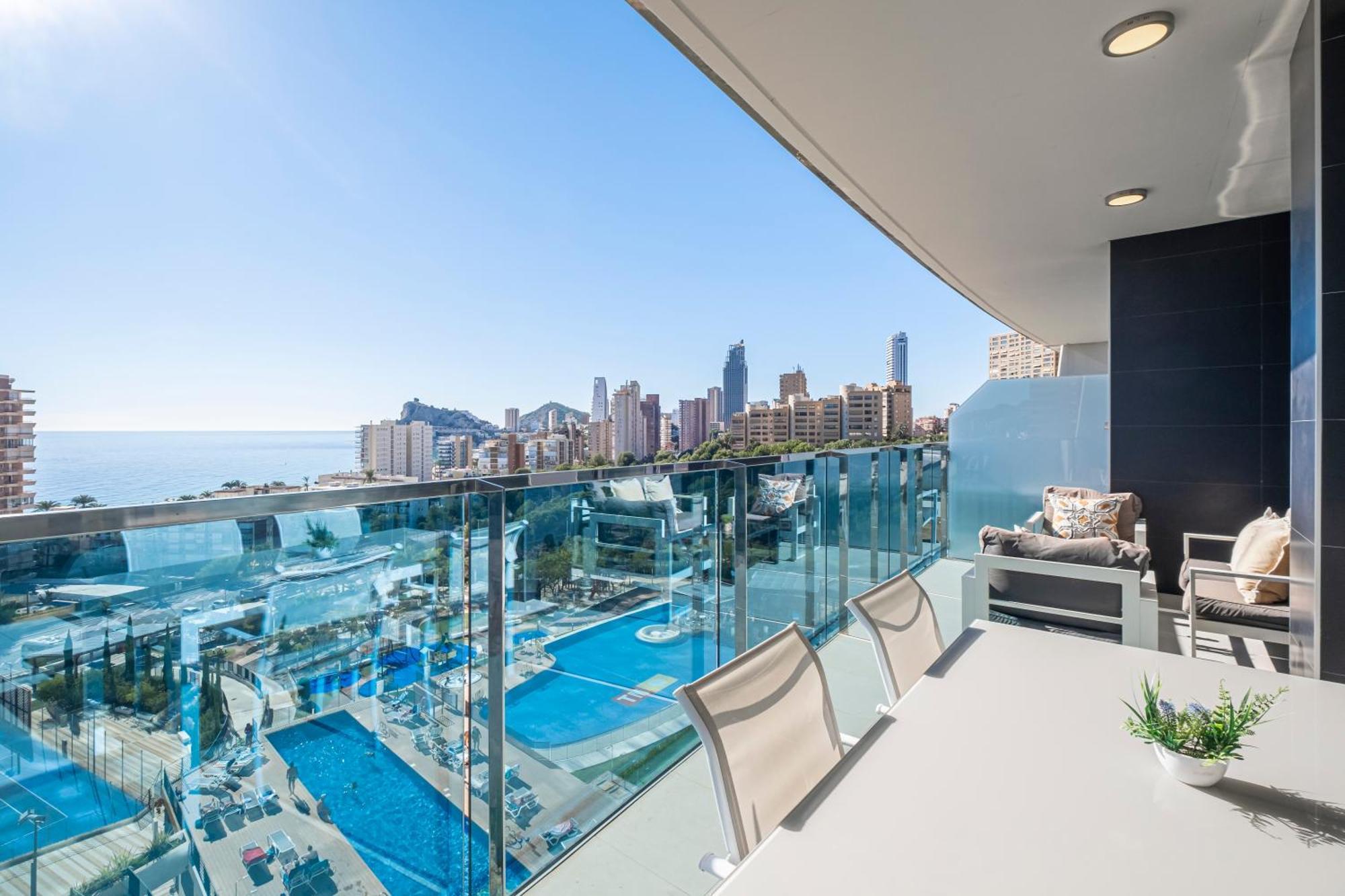 Sunset Drive Resort Apartment 4-8 Poniente Beach Benidorm Exterior photo